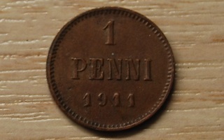 1 penni Nikolai II  1911