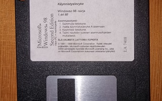 Windows 98 käynnistyslevyke