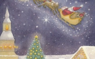 Katri Kuusela: Joulupukki lentää pororeellä