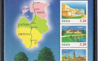Viro 1995 - Via Baltica moottoritie blokki  ++