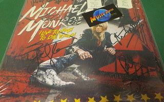 MICHAEL MONROE - I LIVE TOO FAST TO DIE YOUNG LP NIMMAREILLA