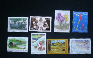 Postituore erä vuoden 1999 postimerkkejä **