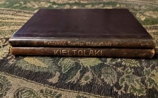2 kpl kieltolaki -aiheisia kirjoja