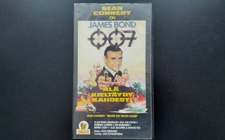 VHS: Älä Kieltäydy Kahdesti - James Bond 007 (Connery 1983)