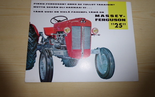 Massey-Ferguson 25 traktoriesite suomenkielinen