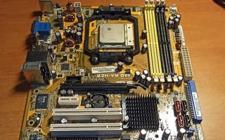 ASUS M2N-VM DVI ja Athlon 64 3500+