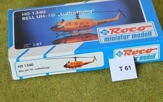 #T61 Pienoisrautatiehen koottava helikopteri, 1:87