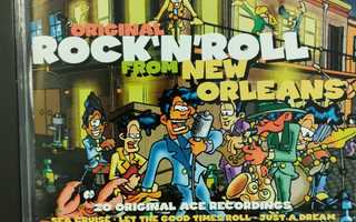 VARIOUS - ORIGINAL ROCK'N'ROLL FROM NEW ORLEANS CD