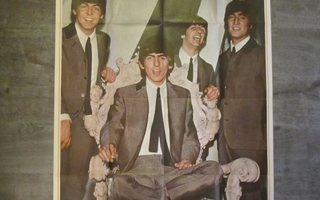 Beatles-jättijuliste (Suosikki 10/1964)