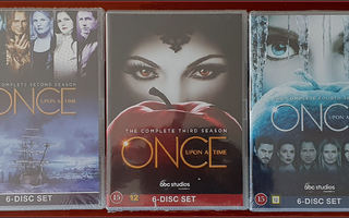 ONCE upon a time - kaudet 1, 2, 3, 4 ja 5 - DVD Boxit
