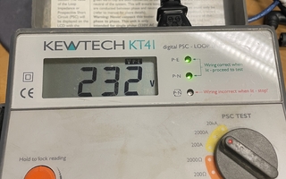 Kewtech KT41 digital PSC - LOOP tester