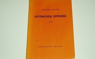 Jussila - Talvio: Automiehen oppikirja - v. 1957
