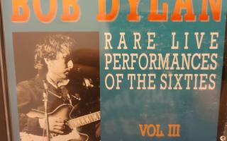 Bob Dylan: Rare Live Perfomances of the 60s vol. 3 -CD