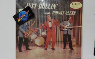 JUST ROLLIN' WITH JOHNNY OLENN uk -82 reissue  M-/EX+ LP