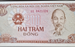 Vietnam 200 Dong 1987 UNC