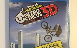 Nitro Circus - The Movie 3D (3D Blu-ray + Blu-ray) 2012 UUSI