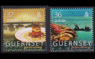 Guernsey 1045-6 ** Europa gastronomia (2005)