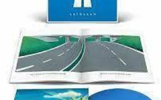 Kraftwerk – Autobahn, Blue Translucent + booklet
