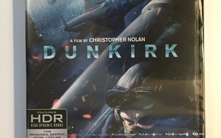 Dunkirk (4K Ultra HD + Blu-ray) O: Christopher Nolan (UUSI)