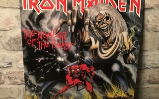IRON MAIDEN: The Number Of The Beast Lp levy