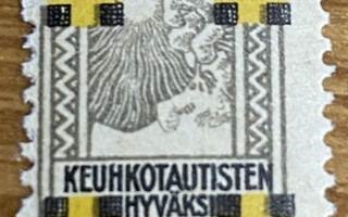 JOULUMERKKI TALVIMAISEMA 1921**