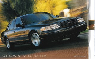 2002 Ford Crown Victoria jne esite - KUIN UUSI - 12 sivua