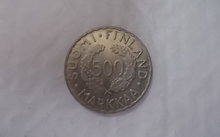 500 markkaa v.1952  TARJOUS !