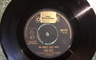 (7") John Miles - One Minute Every Hour / Hollywood Queen