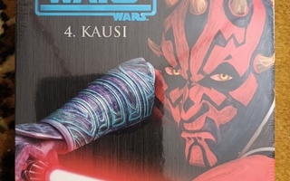 *UUSI* Star Wars - The Clone Wars Kausi 4 (2012) 4DVD