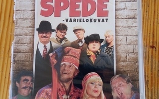 Spede Värielokuvat 4 DVD (uusi, kelmussa)