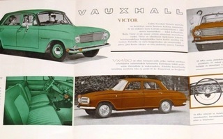 1962 Vauxhall Victor / VX 4/90 esite- suom - KUIN UUSI