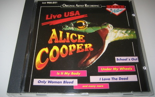 Alice Cooper - Live USA (CD)
