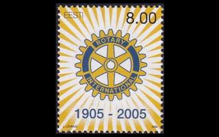 Eesti 505 ** Rotary International 100v (2005)