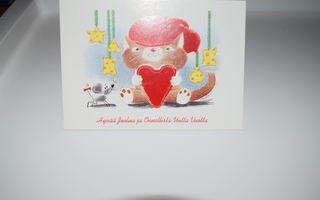postikortti (A) omppu omenamäki kissa ja hiiri