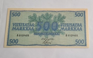 500 mk 1956, A0529488, JUT-Sac, w.rahak.KOKOELMA