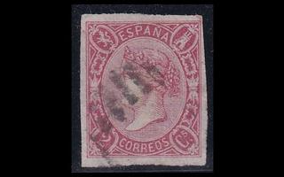 Espanja 61 o Isabella II 2 Cs (1865)