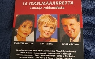 16 Iskelmäaarretta Lauluja rakkaudesta cd