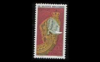 Tanska 496 ** Laivastomuseo 300v (1970)