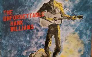 HANK WILLIAMS  - The Unforgettable LP + LIITE JAPAN 1960.