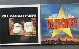 2 x Gluecifer Ridin' The Tiger & Soaring With... LP Vinyl