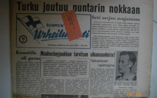 Suomen Urheilulehti Nro 36/1952 (25.2)