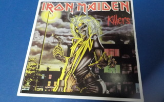 IRON MAIDEN - KILLERS CD KANSIKUVA NIMMARILLA