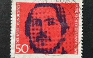 Saksa: Engels postimerkki