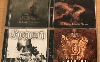 Gorgoroth cd:t x4