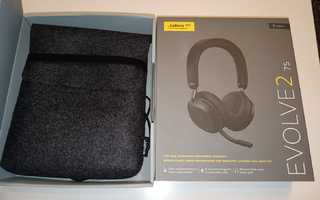 Jabra Evolve2 75 vastamelukuulokkeet Link380A OVH 327,99€