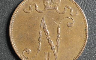 5 penniä 1912  #470