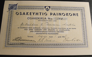1936 Osakeyhtiö Painokone, IKL