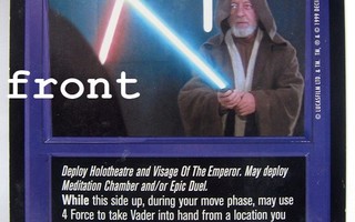 Star Wars CCG Hunt Down and Destroy The Jedi Promo kortti