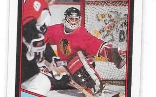 1990-91 Topps #214 Jimmy Waite Chicago Blackhawks MV RC