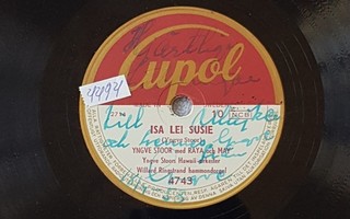 Savikiekko 1953 - Harmony Sisters - Moana - Cupol 4743